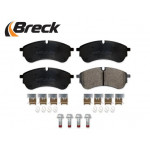 BRECK Bremsbelagsatz, Scheibenbremse
